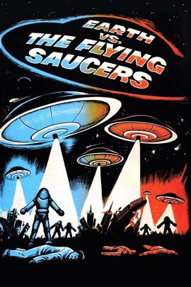 Cover for Earth vs. the Flying Saucers