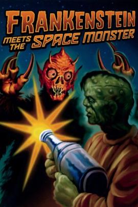 Cover for Frankenstein Meets the Space Monster